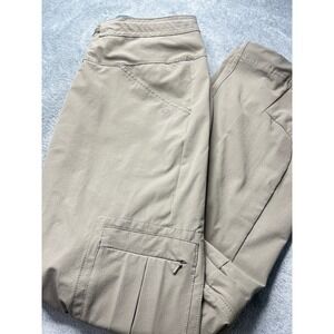 Mountain Hardwear Convertible Hiking Pants Outdoor Zip Off Beige Size‎ 8/32
